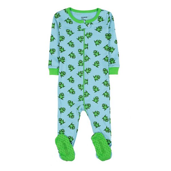 Big kid discount footed pajamas cotton