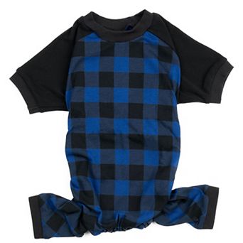 Leveret Dog Cotton Pajama Plaid