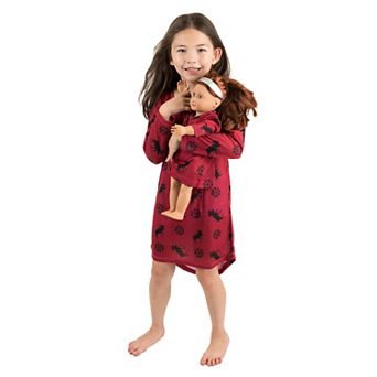 Leveret Girls and Doll Nightgown Moose