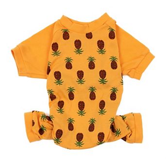 Leveret Dog Cotton Pajama Pineapple