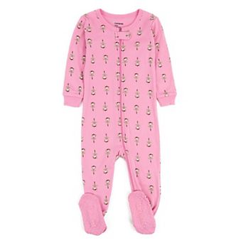 Leveret Kids Footed Cotton Pajama Ballerina