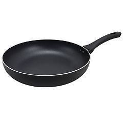 Oster Clairborne 12 in. Aluminum Saute Pan with Lid in Charcoal Grey