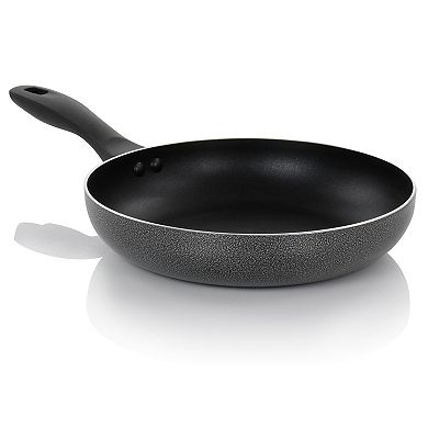Oster Cocina Clairborne 2 Piece Nonstick Aluminum Frying Pan Set in Charcoal Grey