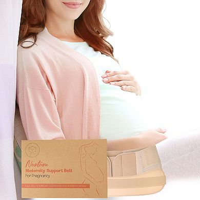 KeaBabies 2 in 1 Pregnancy Belly Support Band, Maternity Belt, Pregnancy Must Haves Baby Belly Bands