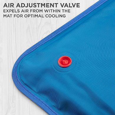 Pawple Dog Cooling Mat, Dog Mat for Travel, Foam Base Cooling Pad for Pet Bed