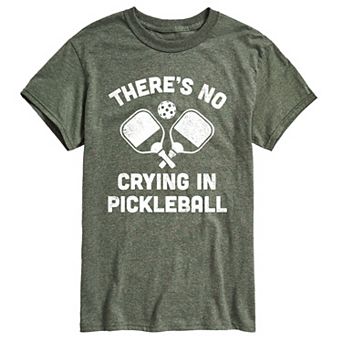 Men's No Crying Pickleball Tee