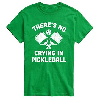 Men's No Crying Pickleball Tee