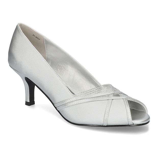 Silver store heels kohls