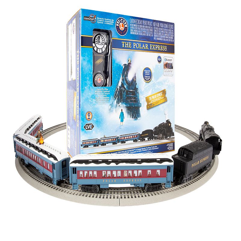 The Polar Express 5.0 Electric Train Set with Hobo Car, Multicolor