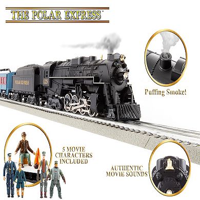 The Polar Express 5.0 Electric Train Set with Hobo Car