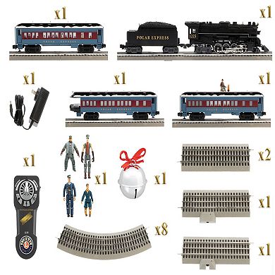 The Polar Express 5.0 Electric Train Set with Hobo Car