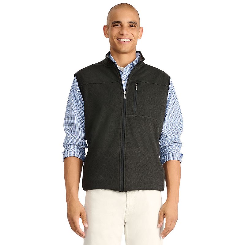 Men's Smith's Workwear Full-Zip Sweater Fleece Vest