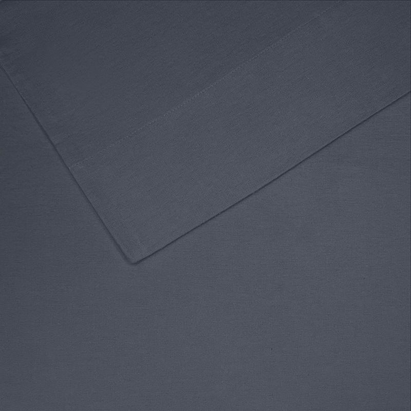39497353 Five Queens Court Royal Fit Flannel Sheet Set, Blu sku 39497353