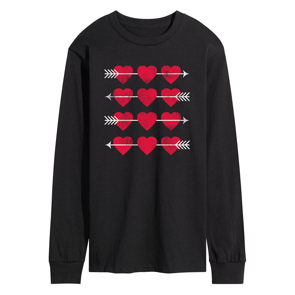 Four Heart Sleeve Tee Unisex main image 1