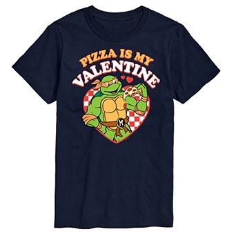 Men's TMNT Pizza Is My Valentine Tee