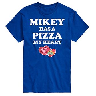 Men's TMNT Pizza My Heart Mikey Tee