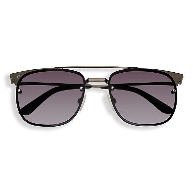 PRIVE REVAUX 56mm Simply Shades Square Polarized Sunglasses