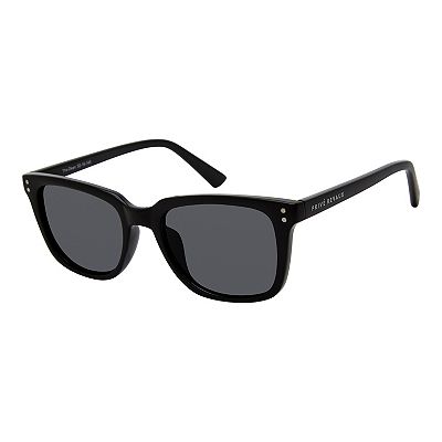 Privé Revaux Black Polarized Sunglasses Privé Revaux SO SAVVY/S Polarized 807/M9 Square Black  main image 3