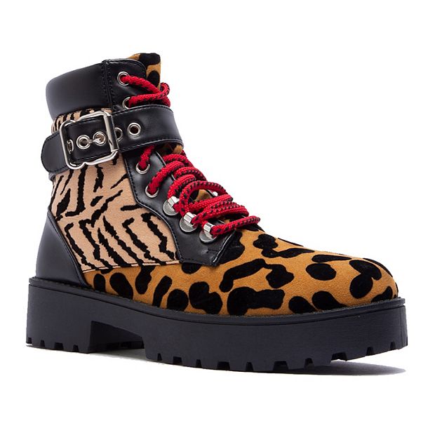 Qupid on sale leopard boots