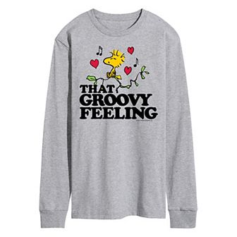 Men's Peanuts That Groovy Feeling Long Sleeve Tee