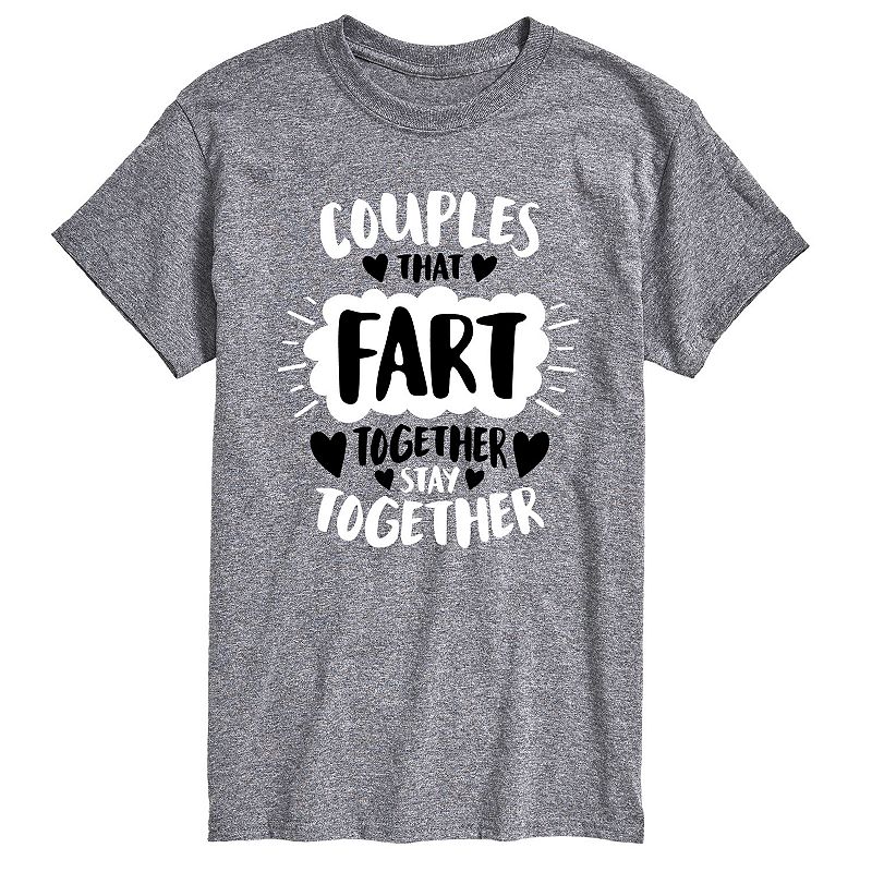 58362203 Mens Couples That Fart Together Stay Together Tee, sku 58362203