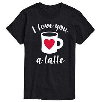 Men's Love You A Latte Tee