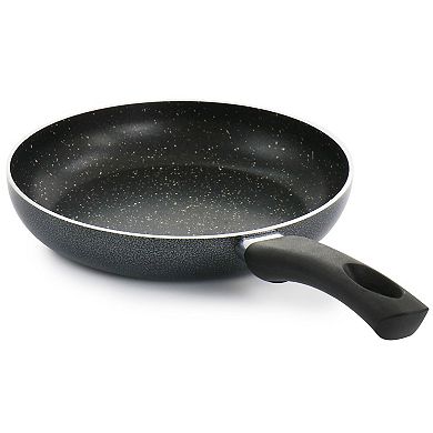 Oster Cocina 9.4 in. Nonstick Aluminum Frying Pan in Graphite Grey