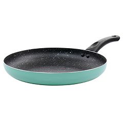 Oster Luneta 11.5 in. Blue Aluminum Nonstick Frying Pan