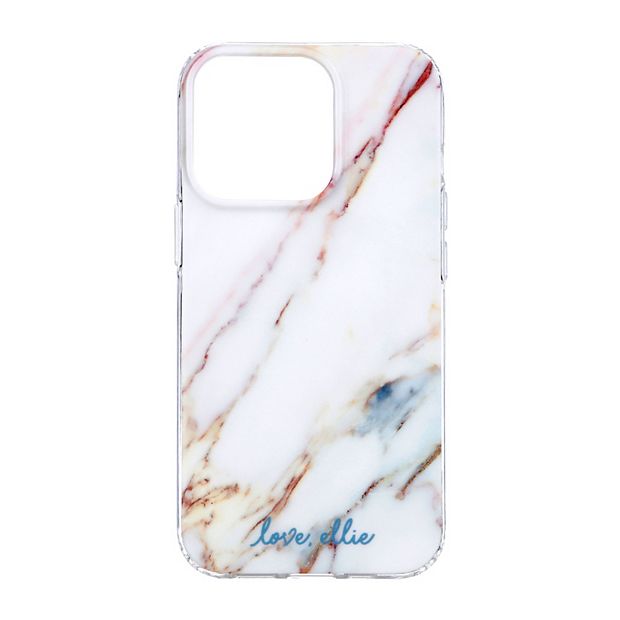 Love Ellie Marble Creme Apple iPhone Case for 14 Pro Max 14 Plus