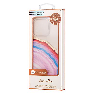 Love Ellie Candy Agate Apple iPhone Case for 14 Pro / 14 / 13 Pro / 13
