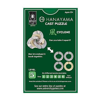 BePuzzled Cyclone Hanayama Puzzle Level 5