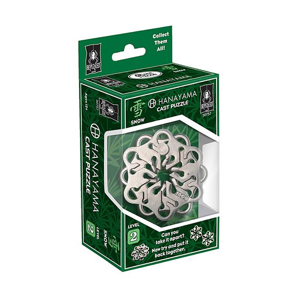 BePuzzled Level 2 Snow Hanayama Puzzle