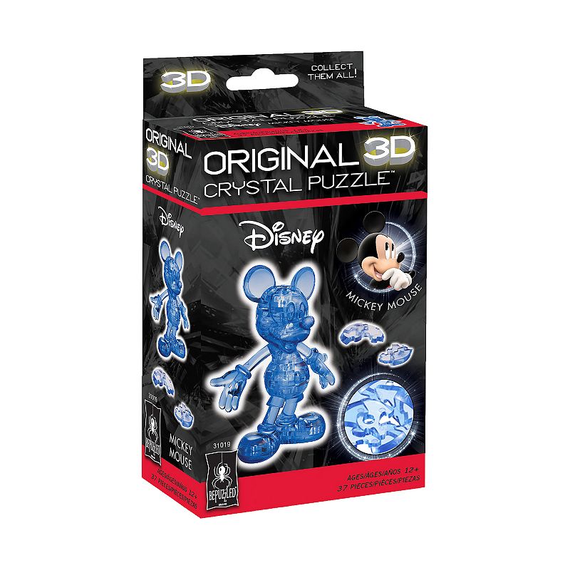 Disneys Mickey Mouse Licensed Crystal Puzzle by BePuzzled, Blue