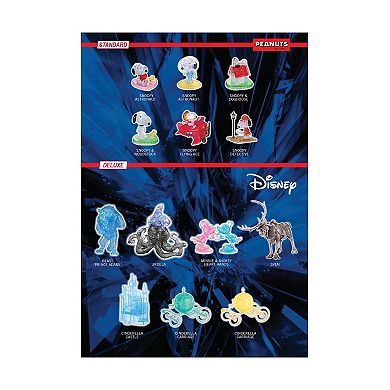 BePuzzled Peanuts Snoopy and Charlie Brown 3D Crystal Puzzle