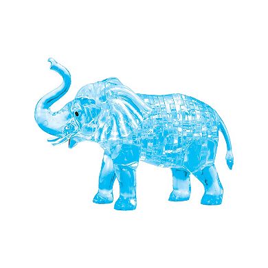 BePuzzled Elephant and Baby Standard Crystal 3D Puzzle