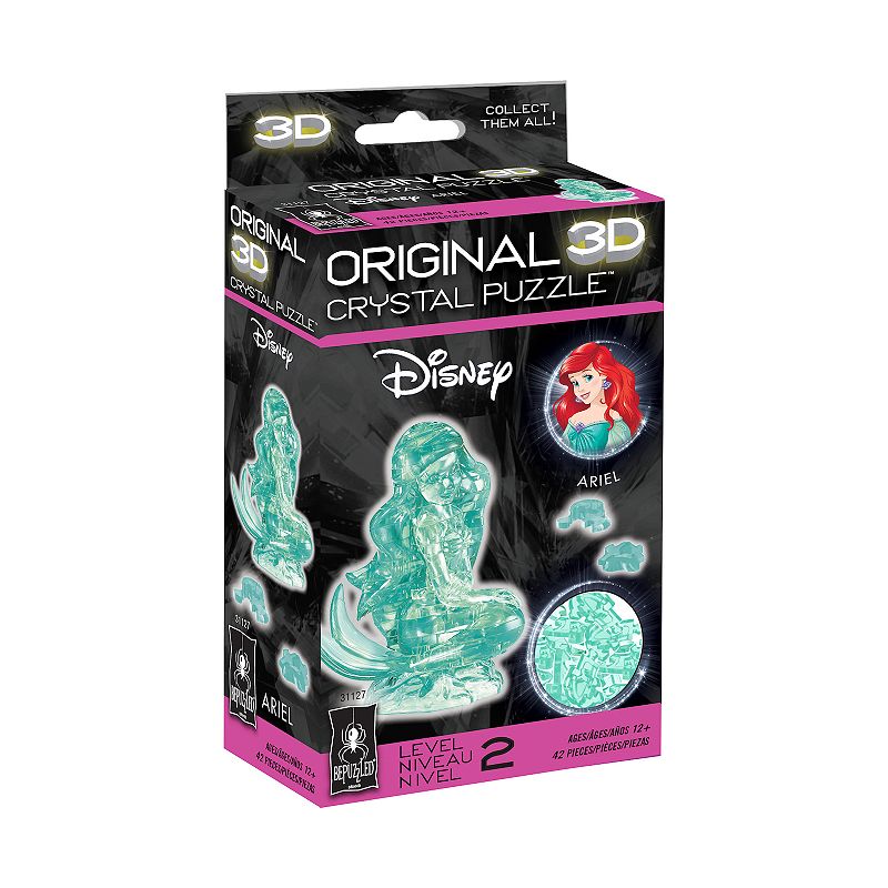 55662224 Disneys Ariel 3D Crystal Puzzle by BePuzzled, Gree sku 55662224