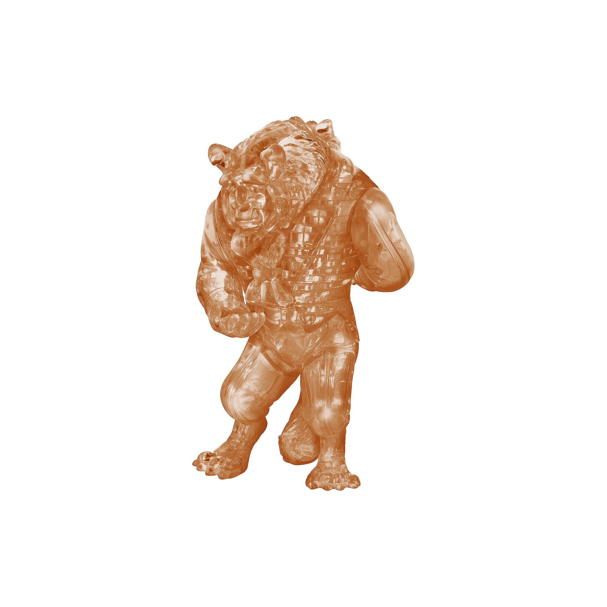 Disneys Beauty & The Beast Prince Adam Cyrstal Puzzle by BePuzzled, Brown