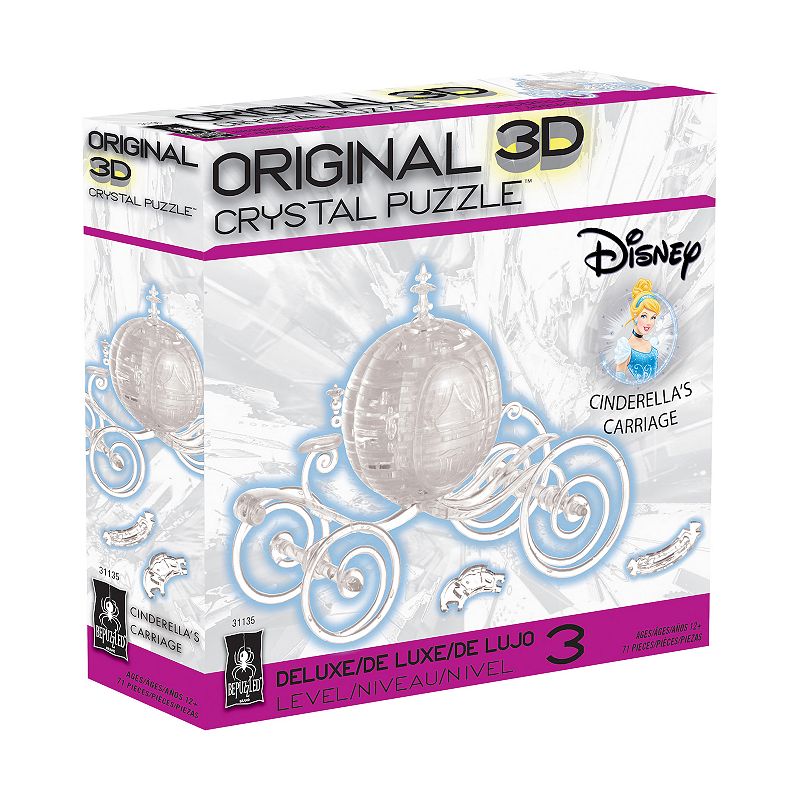 55712566 Disneys Cinderellas Carriage Crystal Puzzle by BeP sku 55712566
