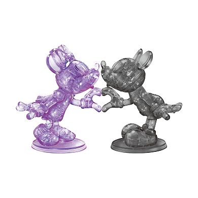 Disney's Minnie and Mickey Heart Licensed Deluxe Crystal Puzzle by BePuzzled