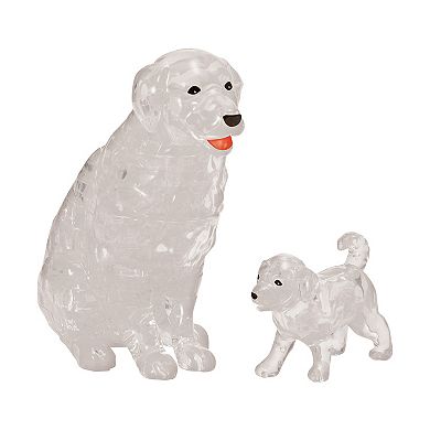 BePuzzled Dog & Puppy Crystal Puzzle
