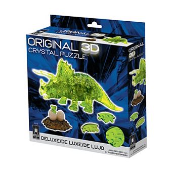 BePuzzled Triceratops with Baby Crystal Puzzle