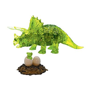 BePuzzled Triceratops with Baby Crystal Puzzle