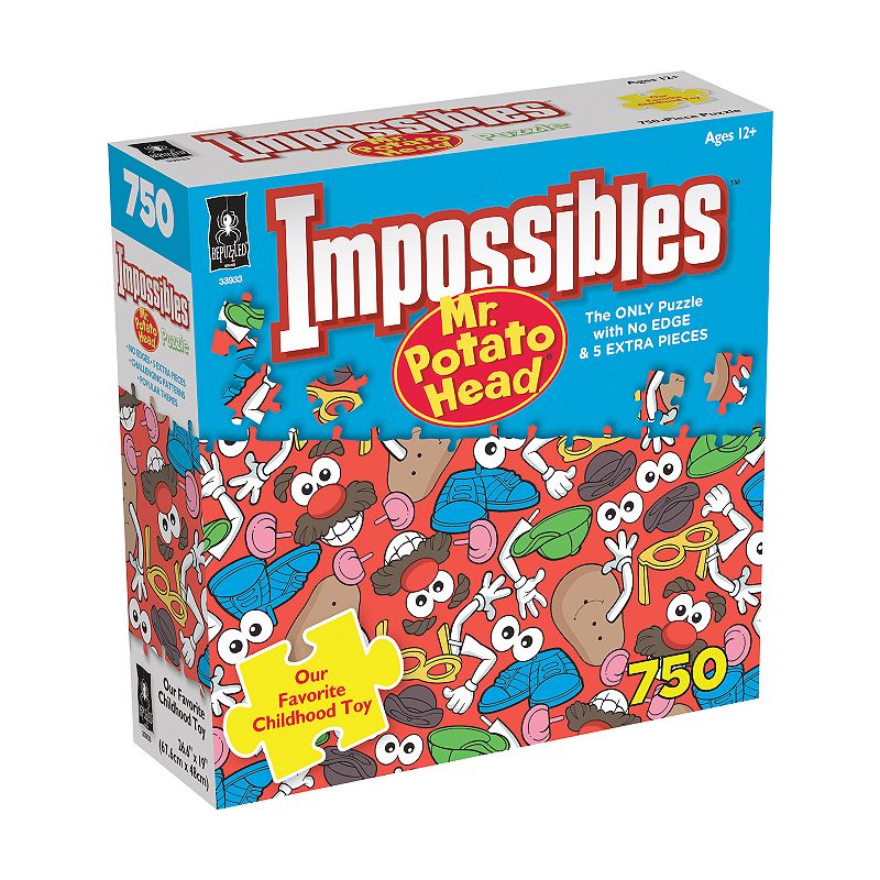 BePuzzled Hasbro Impossibles Mr Potato Head Puzzle, Multicolor