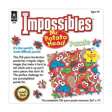 BePuzzled Hasbro Impossibles Mr Potato Head Puzzle