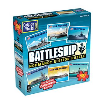 BePuzzled Battleship Collage World Puzzle