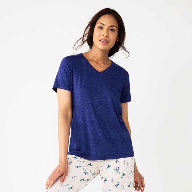 Kohl's women's pajama discount tops