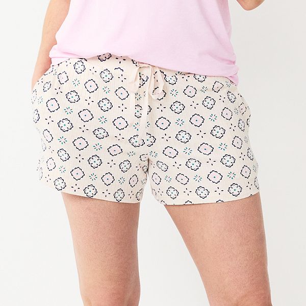 Women's Croft & Barrow® Pajama Shorts