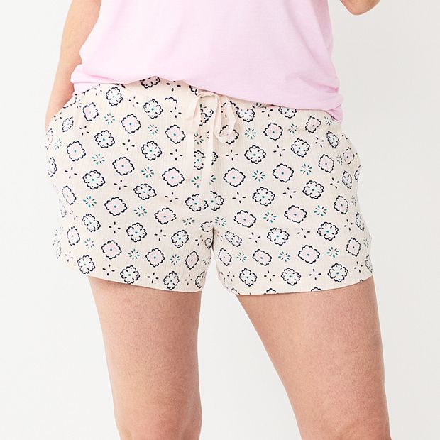 Kohls womens cheap pajama shorts