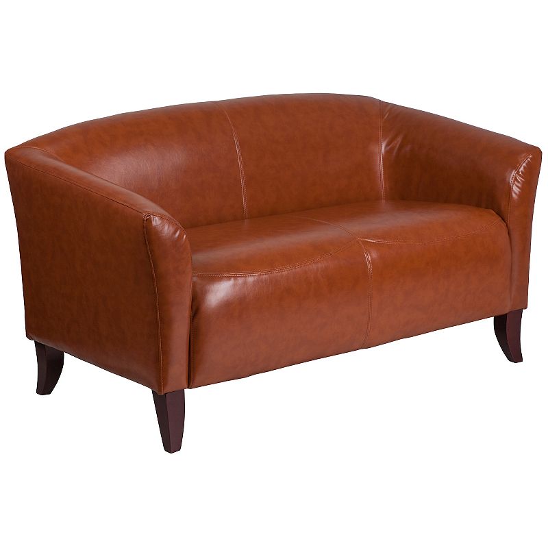 80790600 Flash Furniture HERCULES Cognac Loveseat, Brown sku 80790600