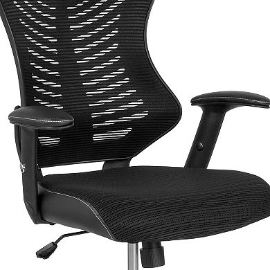 Flash Furniture Waylon High Back Drafting Desk Chair